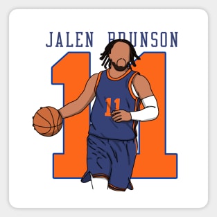 Jalen Brunson Comic Style Magnet